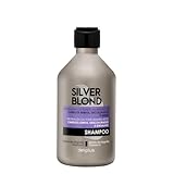 Silver Blond Shampoo für blondes, gesträhntes und graues Haar, neutralisiert Gelbstiche mit Magnolienextrakt, 2er-Pack