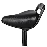 VICASKY Fahrradsattel für Jungen und Mädchen, bequem, schwarz, für Rennrad und Mountainbike, einfach zu installieren, leicht, für Jungen-Mädchen-Fahrräder