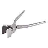 PandaHall Leather Craft Flachzange Stahlpresse Abflachungsklemme Zur Einstellung Der Lederkante des Taschengürtels, Ca. 198 mm Lang