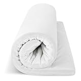 EGO HOME Matratzen Topper 160x200, 7cm Höhe Matratzentopper aus Memory-Schaum von 7 Zonen Schneiden, Öko-TEX Zertifiziert, 160x200cm Matratzenauflage für Boxspringbett Matratzen Schlafsofa