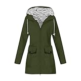 Generisch Winterjacke Damen Damen Regenjacke Regenjacken Für Damen Wasserdichte Regenjacke Damen Damen Regenjacke Grosse Groessen Regenjacke Wasserdicht Atmungsaktiv Regenjacke Mit