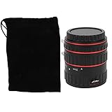Makro Zwischenringe Set 13mm 21mm 31mm für EF Mount, Automatik - Makro, Metallmontierung - Unterstützt Autofokus, Präzise Verarbeitung, Ideal für DSLR