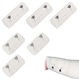 6 Stück Elastische Binde Dauerelastische Kompressionsverband Elastischer Verband Mit Wiederverwendbar, Geeignet Für Verstauchungen Am Handgelenk, Knöchel Und Knie (Größe: 5cm X 4.5m/7.5cm X 4.5m)