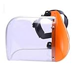 Hochschlagfester, transparenter Gesichtsschutz, ergonomisch, verstellbare Kopfbedeckung und vollständige Abdeckung für Werkstätten