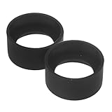 Tofficu 2 Stück Gummi Mikroskop Okularschutz Weiche Augenmuscheln Schutz gegen Augenbelastung Kompatibel mit Stereo Mikroskopen Ergonomisch und Bequem