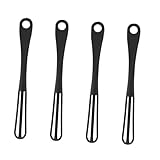 TOYANDONA 4 Stück Teiliges Hand schneebesen Eiermixer Aufhängen Leichter Manueller Rührbesen zum Schlagen Rühren und Backen Küche Wiederverwendbar