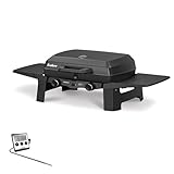 Enders® Gasgrill Urban II inkl. Thermometer, Tischgrill, Grillen-, Kochen- und Backen Funktion, 2 Brenner Edelstahl, Balkon-, Camping-Grill, Aluguss-Gehäuse, Gusseisen-Rost