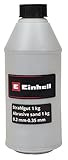 Original Einhell Strahlgut 1 kg (0,2-0,35 mm, Strahlmittel zum Sandstrahlen, passend für Kompressoren mit Strahlpistole oder Saugstrahlpistole)