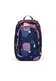 satch air Schulrucksack ab 5. Klasse gepolstert 26L Stauraum standfest Laptopfach Coral Reef - Dunkelblau