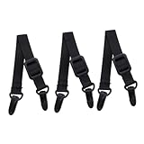 ELAYARD Verstellbare Maskenbandverlängerung mit Rutschfester Oberfläche Flexibles Masken Ohrhaken Passend für Ohrbügelmasken 3 Stück