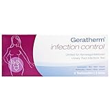 GERATHERM infection control - Urin Teststreifen Harnwegsinfekt 1 x 3 Stück/Leukozyten Teststreifen/Teststreifen Blasenentzündung/Urintest für zuhause mit Farbskala