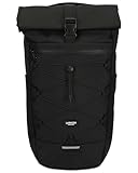 LARKSON Wanderrucksack Damen & Herren Schwarz - Arvid - Trekkingrucksack 20L - Wandern, Trekking, Reisen - Tagesrucksack mit Hüftgurt & Mesh-Polsterung - Wasserdichte Reißverschlüsse