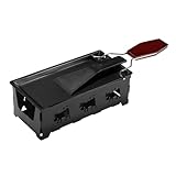 Käsegrill-Zubehör, praktisches Käse-Raclette mit Griff für Brotaufsatz beim Grillen