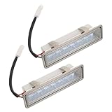 Homoyoyo 2 Stück Led-glühbirne Austausch Der Glühbirne Der Dunstabzugshaube Lampe Glühbirne Austausch Der Led-leuchte Der Dunstabzugshaube Mikrowellen-glühbirnen Unter Der Haube Weiß Glas