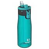 Sparrow Trinkflasche 1L - TouchFlow Tritan Wasserflasche - BPA-frei - Sportflasche Auslaufsicher - Trinkflaschen mit Strohhalm für Sport, Outdoor - Leicht, Nachhaltig