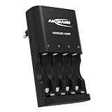 ANSMANN Akku Ladegerät für 1-4 AAA AA Akkus, Automatik Ladegeräte mit Repair-Modus, 100V-240V 50-60Hz weltweite Nutzung