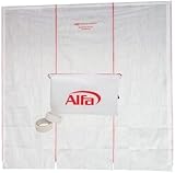 2x Alfa Staubschutzwand 3,3 m x 3,2 m mit Transportbeutel und beiliegendem Klebeband, extrem reißfest