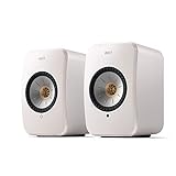 KEF LSX II - WLAN Regallautsprecher, Weiß | Aktivlautsprecher |PC | TV | Monitor | Bluetooth