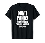 Entwickler von Finanzsoftware T-Shirt