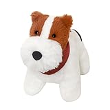 Générique Tier-Plüschtier für Hunde, Plüschkissen, 25,4 cm (10 Zoll), weiches Spielzeug zur Anzeige des Zimmers, entzückendes Hundespielzeug