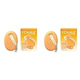 Foamie Feste Duschpflege Orange Sprizz | 3-in-1: Reinigt, Massiert & Pflegt | Mit Monoi-Öl | Sommerlicher Duft | Feuchtigkeitsspendend | pH-hautneutral | Vegan & Plastikfrei | 80g (Packung mit 2)