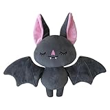 Gefüllte Fledermaus Plüsch - Gefüllte Halloween Plüschtier, 18 cm weiches Plüschtier | Plüschtier für Kinder und Erwachsene, Plüschfledermaus Puppe für Autositz, Sofa,
