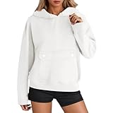 GFPGNDFHG Sweatshirt Damen Leinen Jacke Damen Y2k Tshirt Blusenshirt Pullover Frühling Pullover Elegant Festliche Blusen Damenmode Große Größen Kleidung Sweatjacke Mit Kapuze Klamotten Jacken