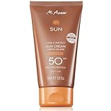M. Asam SUN Care & Protect Körper Sonnencreme LSF 50 (150 ml) – für Schutz vor UVA- & UVB-Strahlung, pflegt die Haut mit Sheabutter & Vitamin E, wasserfeste & nicht klebende Textur, vegan
