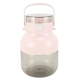 Mixerbecher mit Griff, 1 l, 70 W, leistungsstarker Mixbecher mit geringem Geräuschpegel, Getränkemixer, Fitnessstudio-Shaker-Flasche, Shaker-Flaschen, selbstmischender Becher für