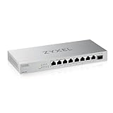 Zyxel 8-Port 2.5G Multi-Gig Unmanaged Switch mit 1 x 10G SFP+ | Tisch- oder Wandmontage [XMG-108]
