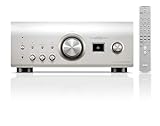 Denon PMA-3000NE Integrierter Verstärker (80W x 2-K), Silber, vielseitiger Stereoverstärker mit Ultra AL32-Verarbeitung der 7. Generation, MM/MC Phono-Vorverstärker, reiner Analogmodus, optische
