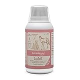 montanus nature Lachsöl, reines Lachsöl mit Omega-3-Fettsäuren für Hunde, Katzen und Pferde (250 ml Flasche)