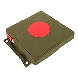 KOMBIUDA Wandmontiertes Box wandschlagpolster aus Strapazierfähigem Canvas und Hochdichtem Schaum für Box Taekwondo Training Zuhause Höhenverstellbar und Robust für Kampfsportübungen