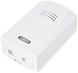 ABUS Wassermelder HSWM10000 - warnt bei Wasserschäden in Küche, Bad, Keller - 85 dB lauter Wasseralarm - Batterie austauschbar Weiss