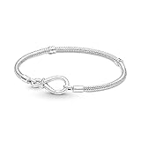 PANDORA Moments Armband Silber mit Unendlichkeits Verschluss 590792C00 590792C00-19 cm