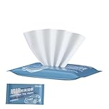 Reinigungstücher für Autofenster, 12 Blatt, Anti-Beschlag-Tücher für Rückfahrkamera-Objektiv, Feuchttücher für Kameralinse, Rückblick-Glas