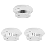 Homematic IP Smart Home Rauchwarnmelder mit Q-Label, Rauchmelder alarmiert lokal über die Sirene und per Push-Benachrichtigung in der Smartphone-App, integrierte LED-Notbeleuchtung, 156587A0