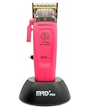 MRD Clipper PRO Smartbrain – Professionelle Haarschneidemaschine für Herren mit Brushless-Motor, DLC Faper Klinge und Metallkörper, MRD Pro wiederaufladbarer USB-C-Haarschneider