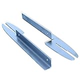 2x Anstecktisch Halter LevelGri Adapter Halterung Anstecktisch Feuerplatte universal für 5 6 8 mm Feuertonne Tisch