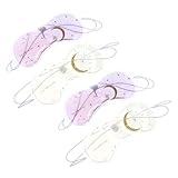 PACKOVE 4 Stück Kühlende Augenpads Schlafkühlmasken Cold Eye Ice Eye Shades Wiederverwendbare Augenmasken Tragbare Augenklappen Augenpads Zur Linderung Von Müdigkeit Augen