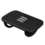 Sknrlko Schaukelfußstütze für den Schreibtisch, bequeme Beinstütze, Wippe verbessert den Arbeitsplatzkomfort A