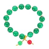 SAFIGLE Grünes Kristallarmband Armreif Ohrringarmbänder Für Frauen Silberarmband Fußkettchen Handgelenkkette Für Mädchen Damenarmband Charm Perle St Patricks Day Schmuck