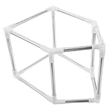 Garneck Mini-Hausrahmen Metall klein Struktur Bausatz Nur Zeltrahmen Kind Spielhaus Haustier Plastik