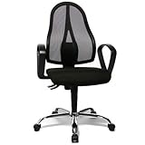 TOPSTAR Home Office Bürostuhl Open Point P SOMO AL.B2(B) Stoff Schwarz