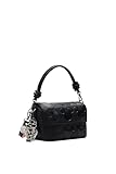 Desigual Women's BOLS_All Mickey Phuket MI Accessories PU Hand Bag, Black