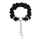 AAGAZA Schleife Knoten Kopf Seil Pferdeschwanz Großer Darm Haarring Gummiband Weibliche Haargummi Haargummi Dicke Haarschmuck /1946