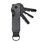 Cumnvulnt Schlüssel Organizer, Key Organizer, Schlüsselhalter Aus Carbonfiber, Metallische Schlüsselbox Zur Aufbewahrung, Kompakt Und Langlebig für Herren und Damen