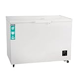 Gorenje FH30DAW Gefriertruhe/Höhe 111,4 cm/Gefrieren 297L/ LED Beleuchtung/Mit Hochleistungsrollen/FastFreeze/Sicherheitsschloss, Weiß