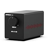 AIYIMA A70 symmetrischer Stereo-Verstärker mit PFFB 2 x 300 Watt TPA3255 2.0-Kanal-Klasse-D-Verstärker für Heimkino-Regallautsprecher mit XLR- und RCA-Eingängen und Trigger-Eingang (DC48V 5A Netzteil)