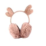 GAROZATION Weihnachts-Ohrenschützer Plüsch-Ohrenwärmer Plüsch-Ohrenschützer ear muffs ohrenmütze kinder stirnband Ohrstulpe Ohrenschützer für Frauen Ohrenschützer für Mädchen Acryl